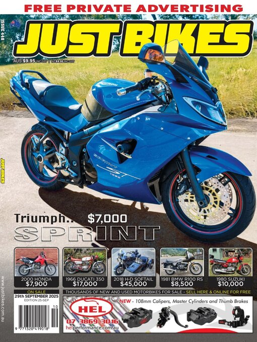 Title details for Just Bikes by JUST AUTO Classifieds Pty Ltd - Available